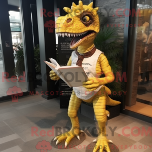 Mascottekarakter van een...