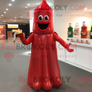 Mascottekarakter van een...