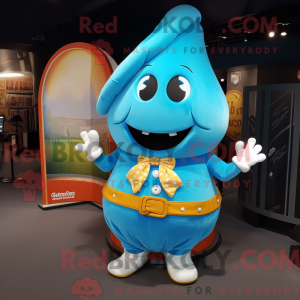 Mascot karakter van een...
