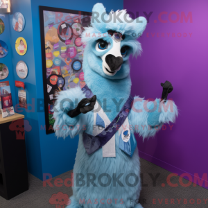 Mascot karakter van een...