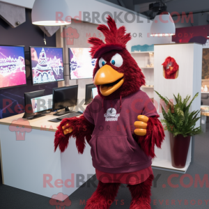 Personnage mascotte d un...