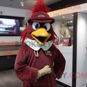 Mascot karakter van een...
