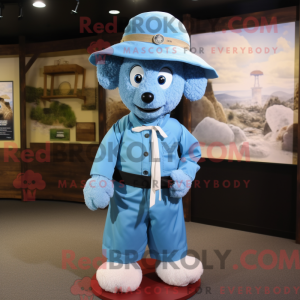 Mascottefiguur van een...