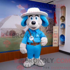 Mascottefiguur van een...