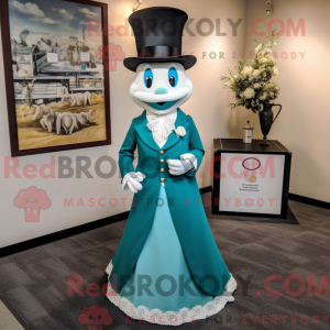 Mascottefiguur van een...