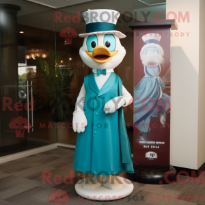 Mascottefiguur van een...