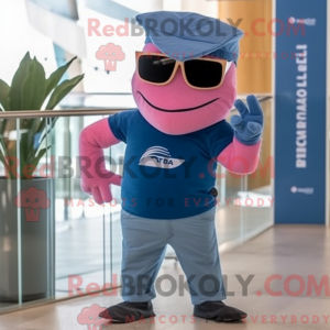 Personnage mascotte d un...