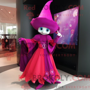Postava maskota Magenta...