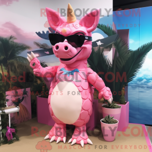 Personnage mascotte d un...