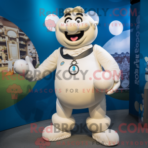 Mascot character of a Cream...