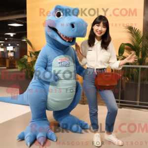 Mascot karakter van een...