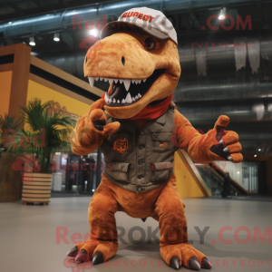 Personnage mascotte d un...