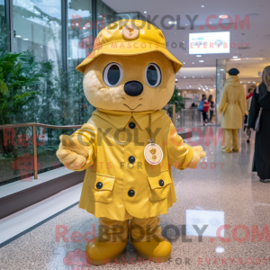 Personaggio mascotte Gold...