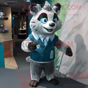Mascottefiguur van een...