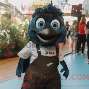 Mascottefiguur van een...