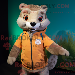 Mascottekarakter van een...