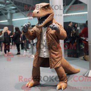 Mascot karakter van een...