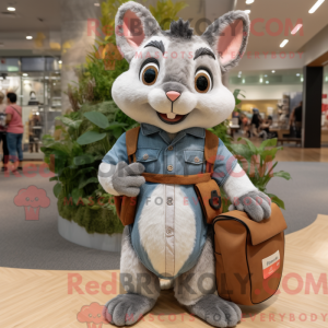 Mascot karakter van een...
