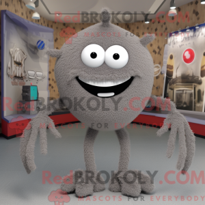 Mascot character of a Gray...