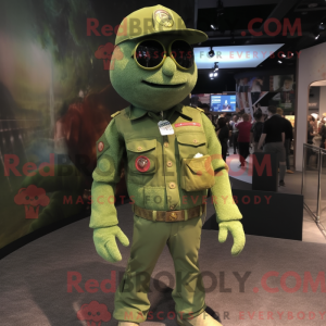 Mascottekarakter van een...