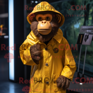 Mascot karakter van een...