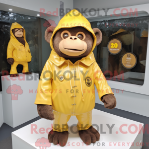 Mascot karakter van een...