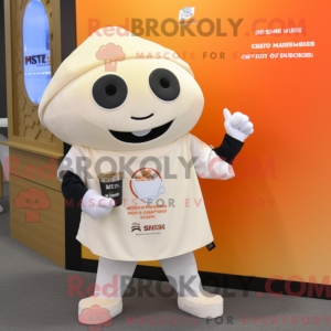 Mascot character of a Cream...