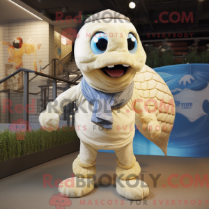 Mascottekarakter van een...
