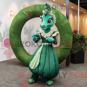 Mascottefiguur van een...