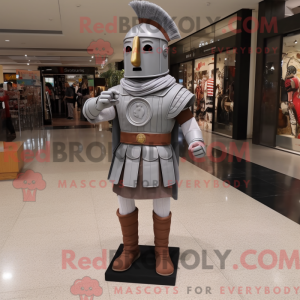 Mascot character of a Gray...