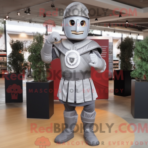 Mascottefiguur van een...