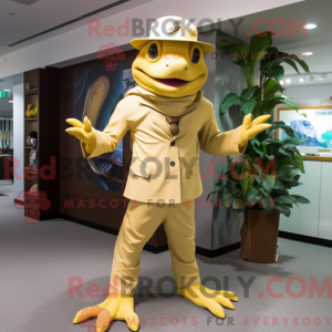 Personnage mascotte d un...