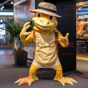 Personnage mascotte d un...