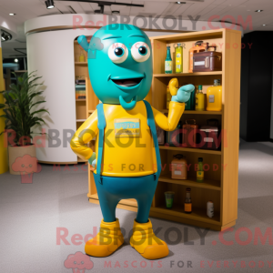 Personnage mascotte d une...