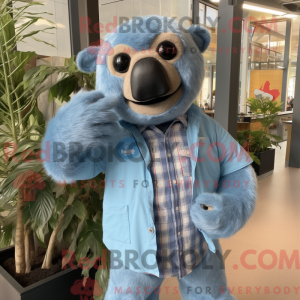 Personnage mascotte d un...