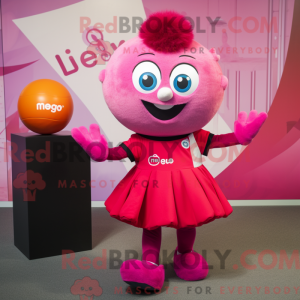 Mascottekarakter van een...