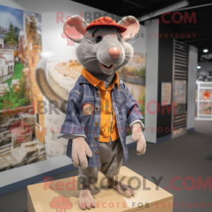Personnage mascotte d un...