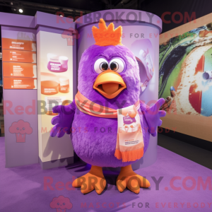 Mascot karakter van een...