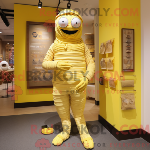 Mascot character of a Lemon...