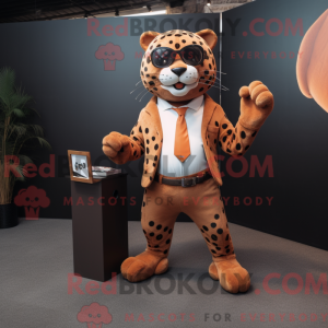 Mascot character of a Rust...