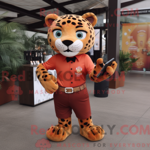 Postava maskota Rust Jaguar...