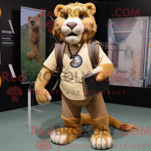 Personnage mascotte d un...