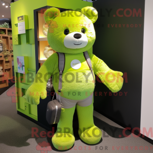 Mascot karakter van een...