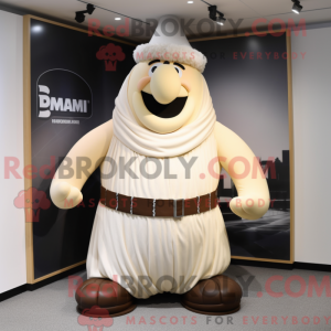 Mascot character of a Cream...