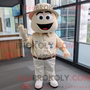 Mascottekarakter van een...