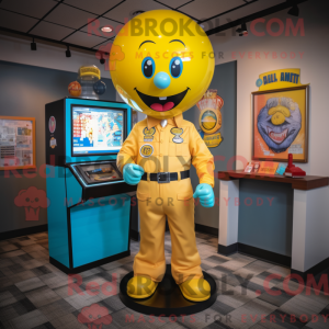 Mascot character of a...
