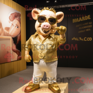 Personnage mascotte d une...