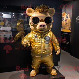 Mascottekarakter van een...