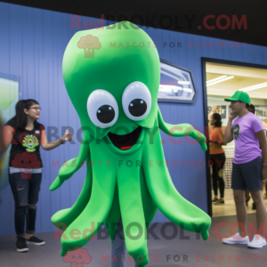 Mascot karakter van een...
