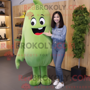 Maskot-karakter av en Olive...